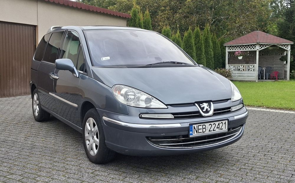 Peugeot 807 2.0HDI  Bogate wyposażenie