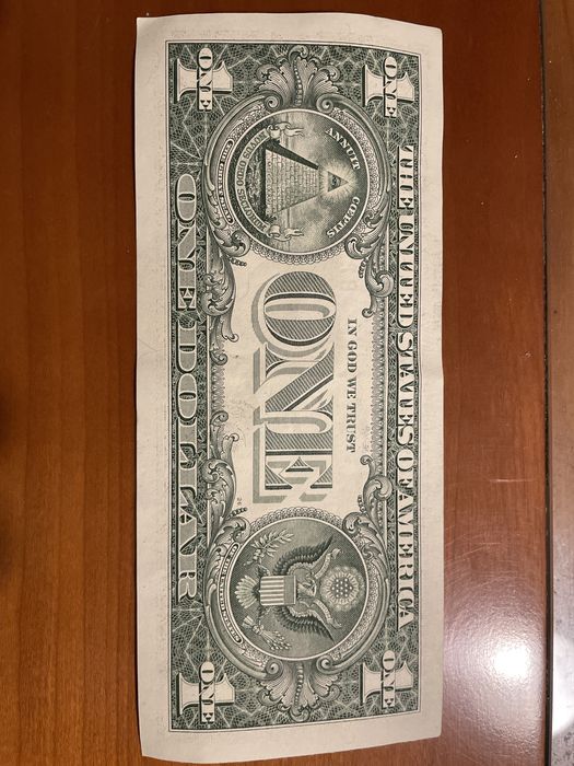 Notas de 1 dolar