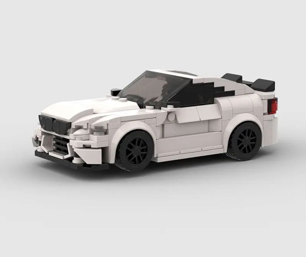 Auto autko samochód model z klocków na wzór LEGO BMW M2