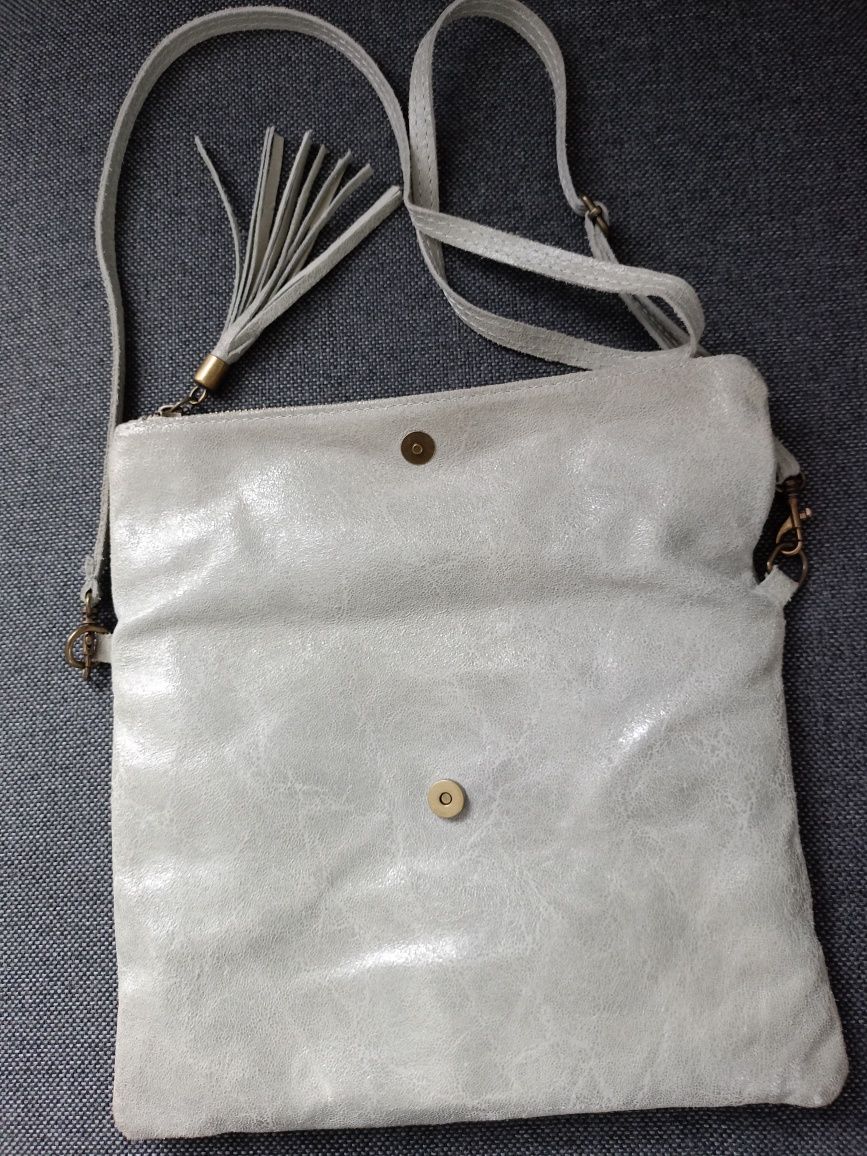 Torebka skórzana GENUINE LEATHER