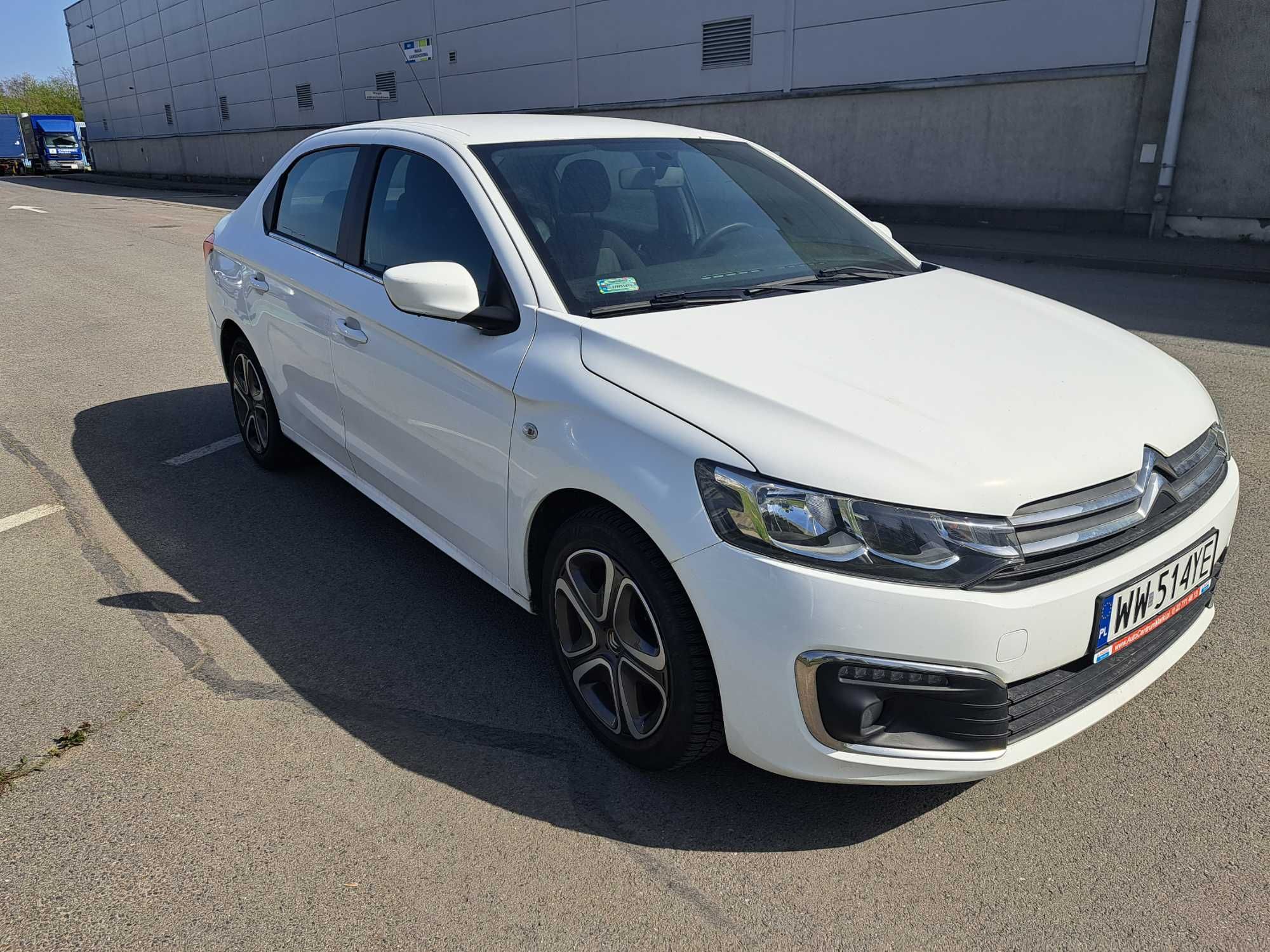 Samochód osobowy Citroen C-Elysse biały
