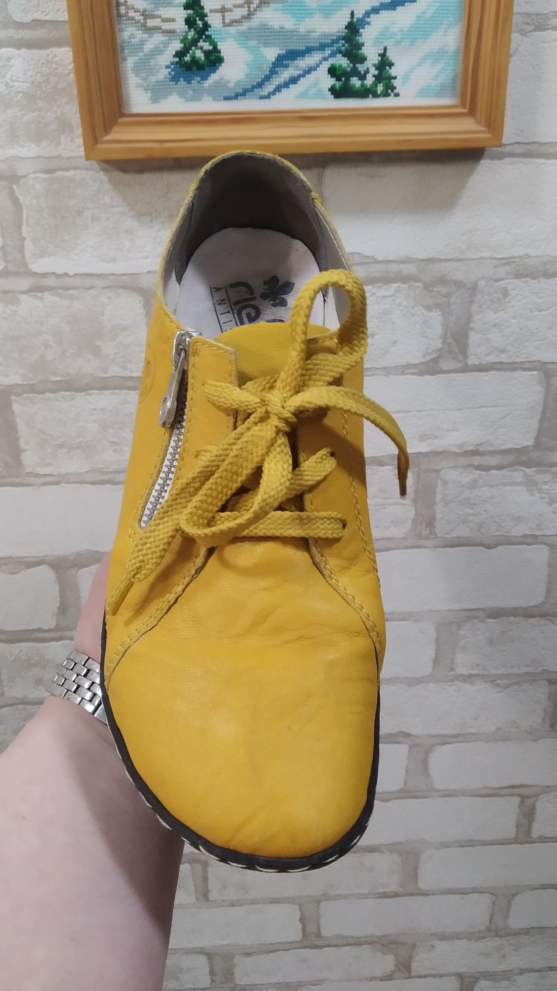 Новые мокасины туфли , Rieker 40