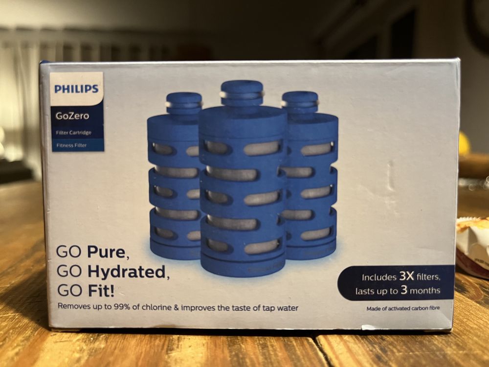 Filtry do butelki Philips go zero
