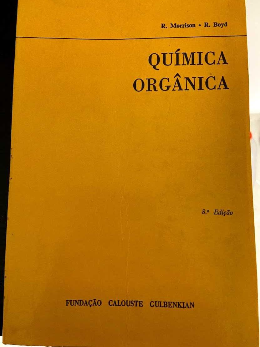 Livro Química Orgânica, Engenharia Química