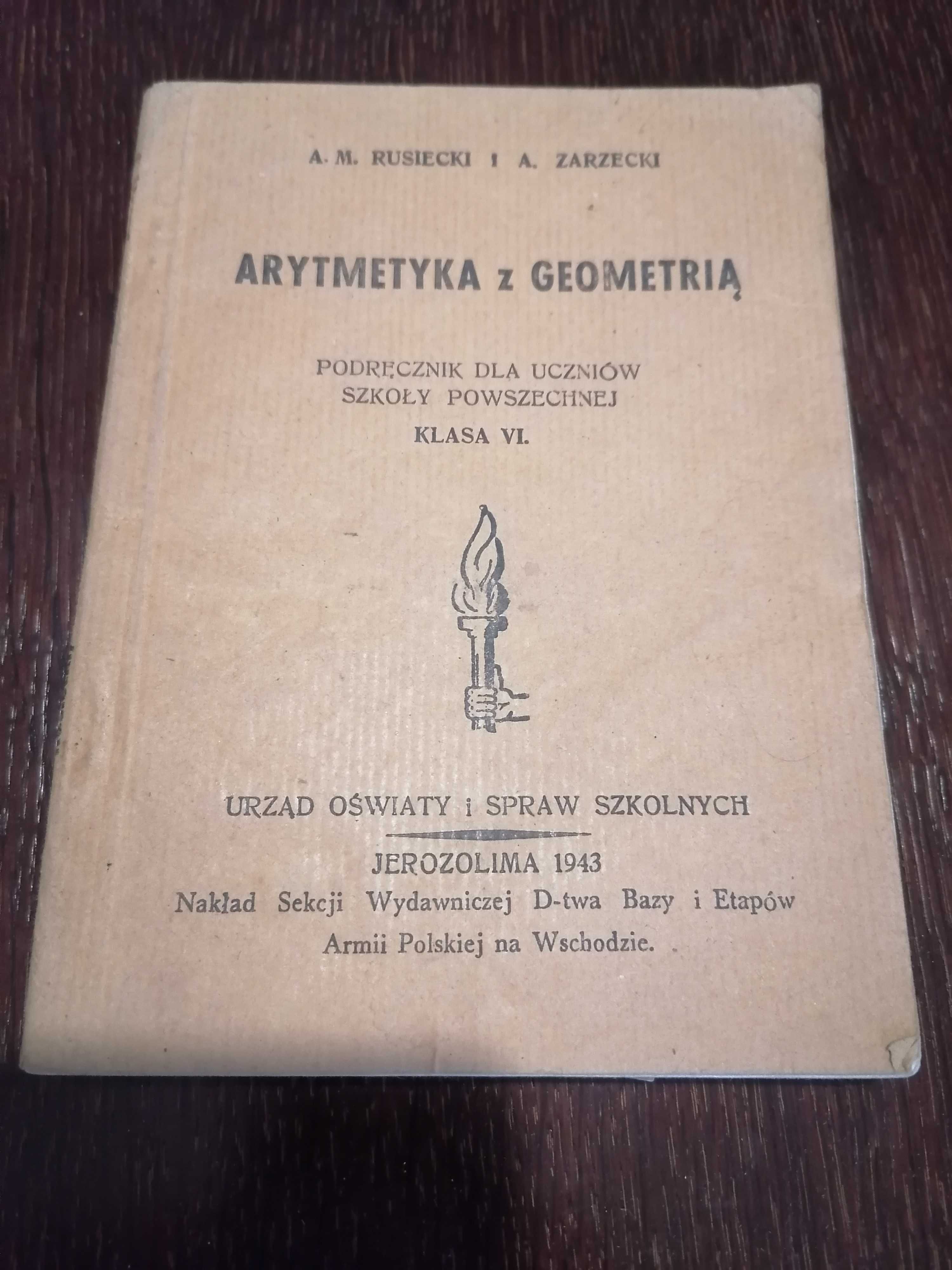 Rusiecki, Zarzecki, Arytmetyka z geometrią, 1943