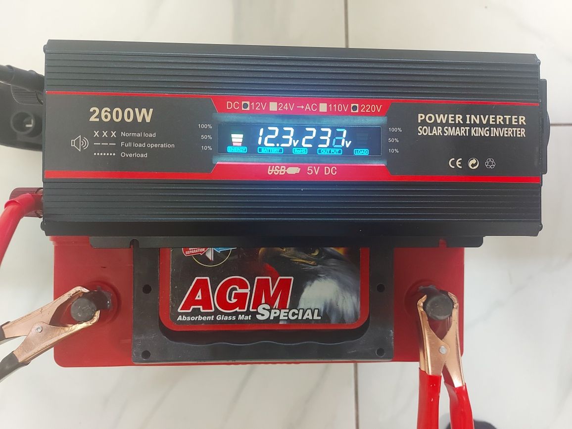 Інвертор 2600 W 12v