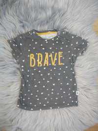 Bluzka t-shirt chłopięca Brave Milly & Willy 98
W klatce piersiowej 2x