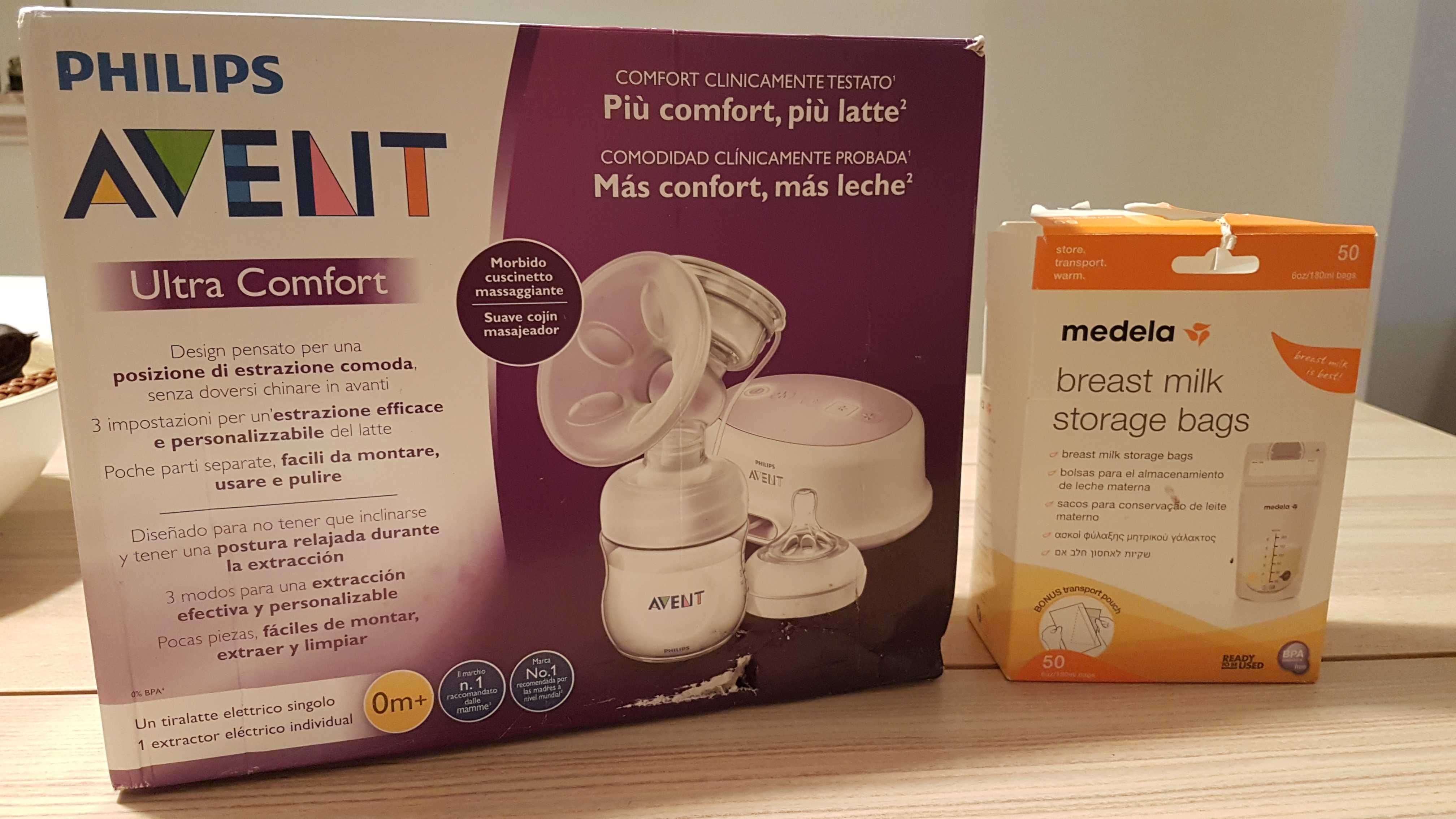 Bomba extração de leite materno Philips avent