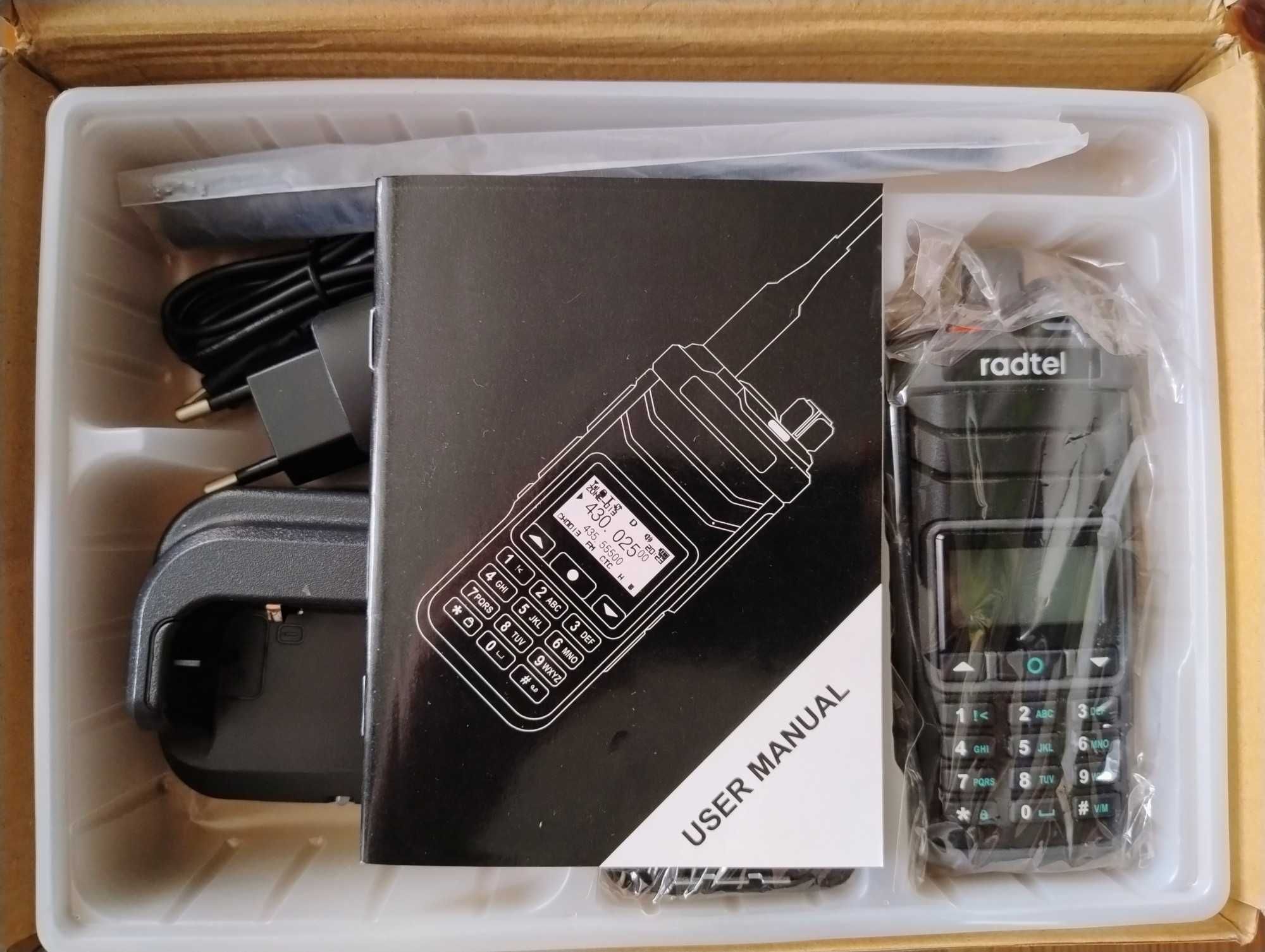 RADTEL RT-860 Multi Band TRX Radio UHF VHF am usb lsb cw cb + gratis