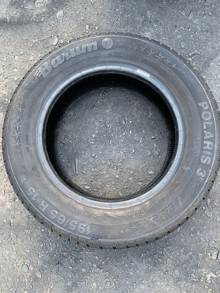 Шини 195/65 R15 Barum зима 2021 рік,7мм