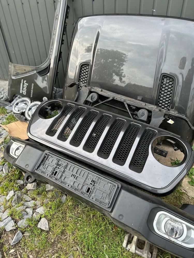 Jeep wrangler JL Разборка шрот gladiator бампер капот Телевизор фари