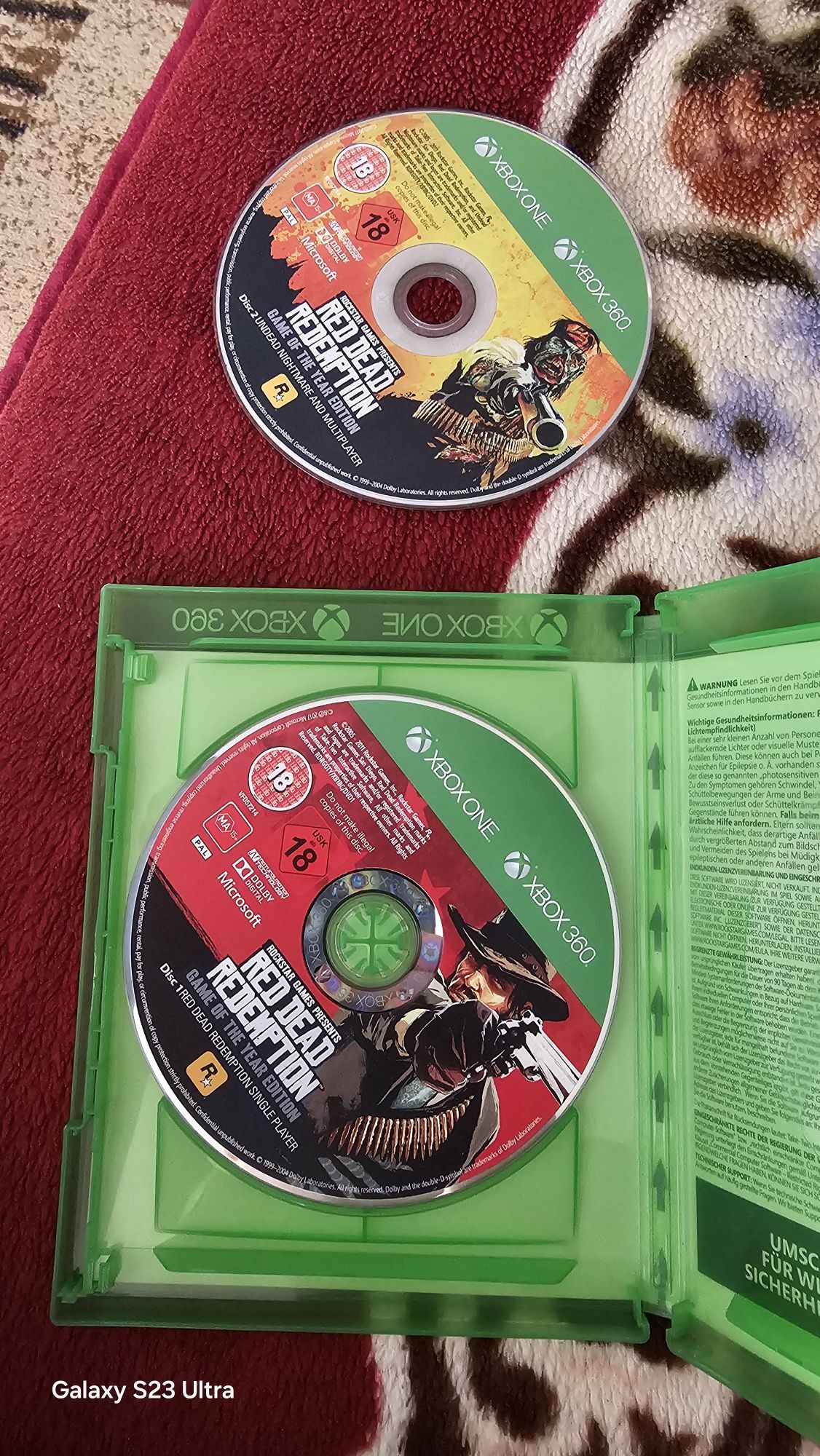 Red dead redemption game of the year edition xbox one  360 series