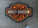 Painel luminoso harley davidson