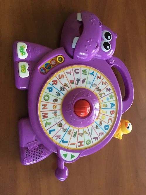 Literkowy hipopotam V Tech