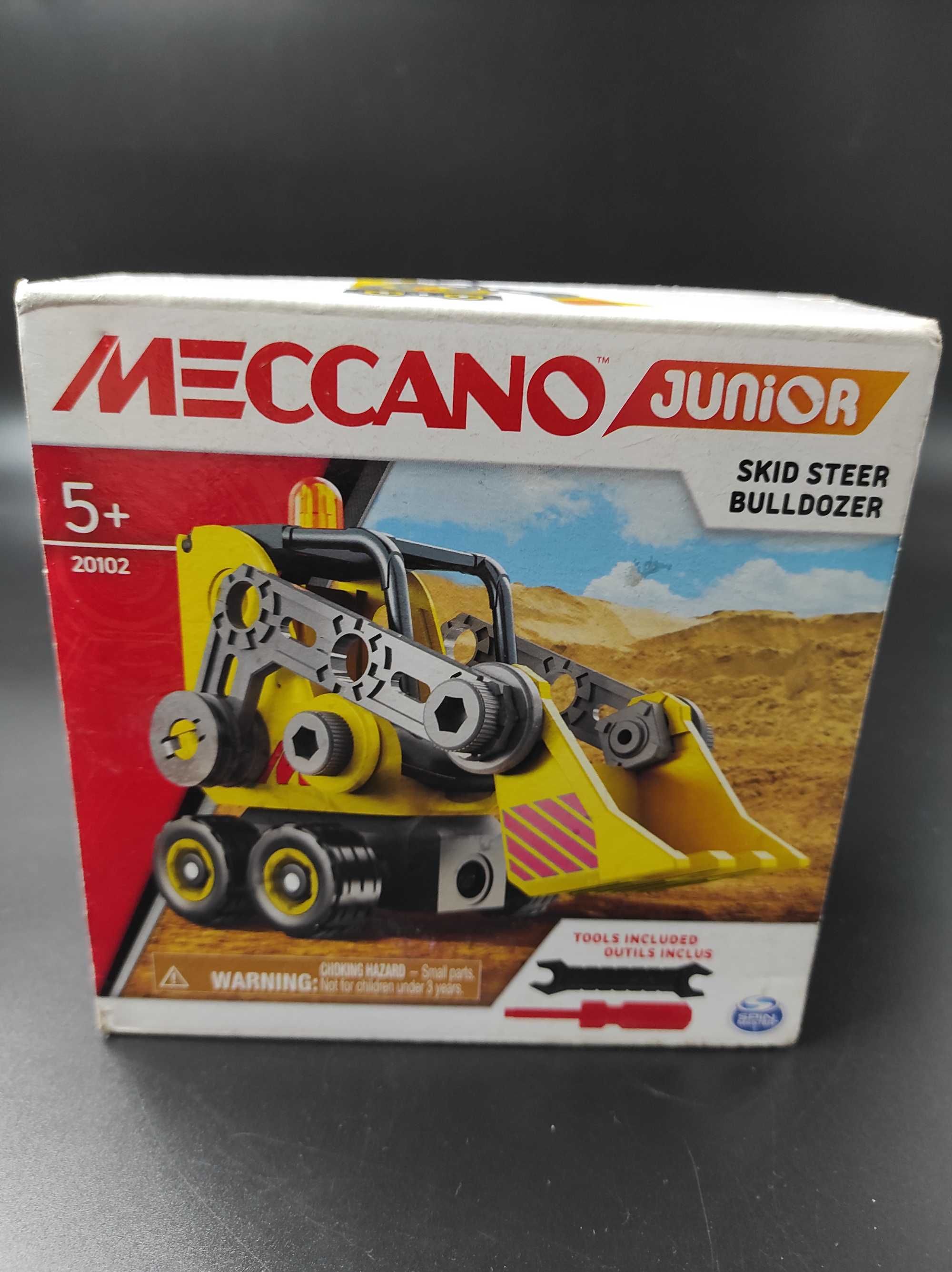 Zestaw konstrukcyjny Meccano miniładowarka - Buldożer