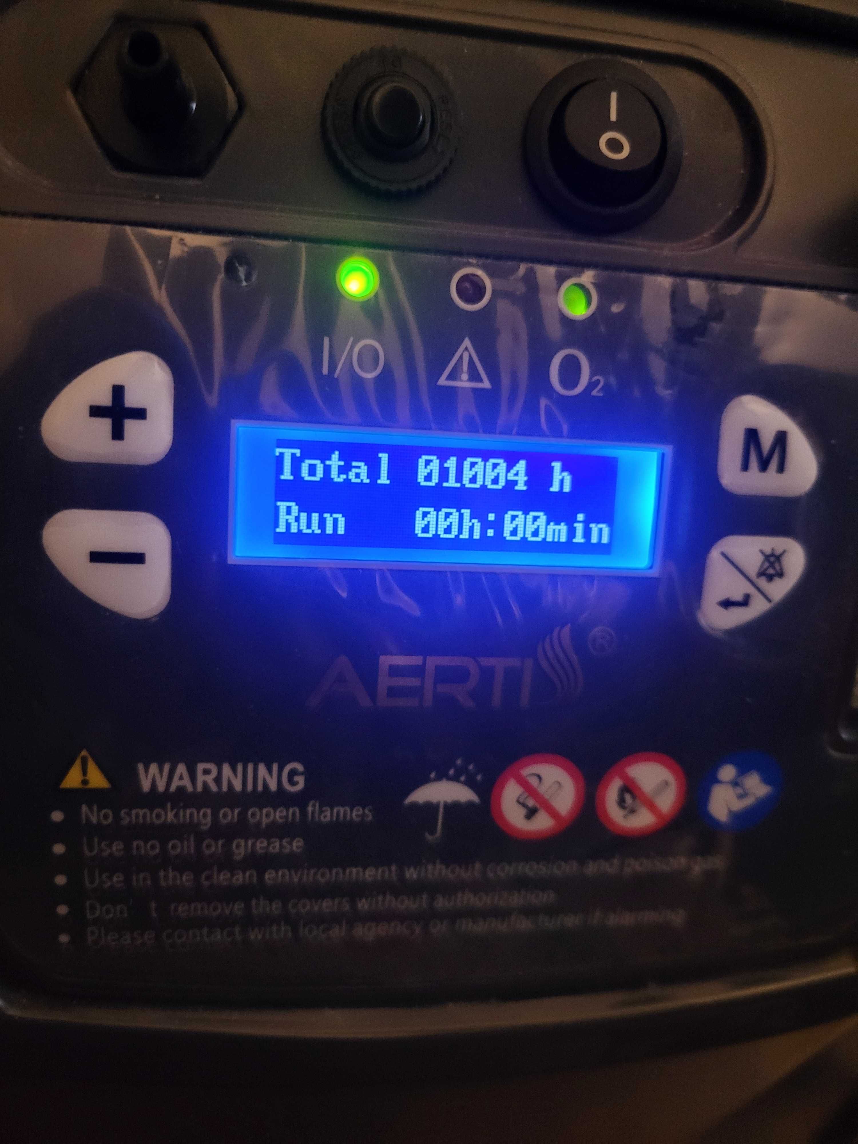 Koncentrator Tlenu AERTII AE-5-W, b.niskie zużycie, cichy 36dB,5 l/min