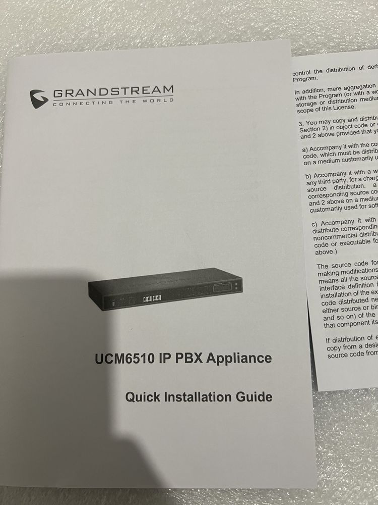 Новий  VoIP-шлюз IP-ATC Grandstream UCM6510. IP-телефонія