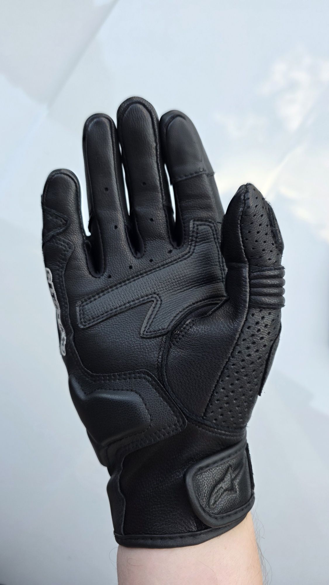 Моторукавички  шкіряні розмір М Alpinestars celer v2 мотоперчатки