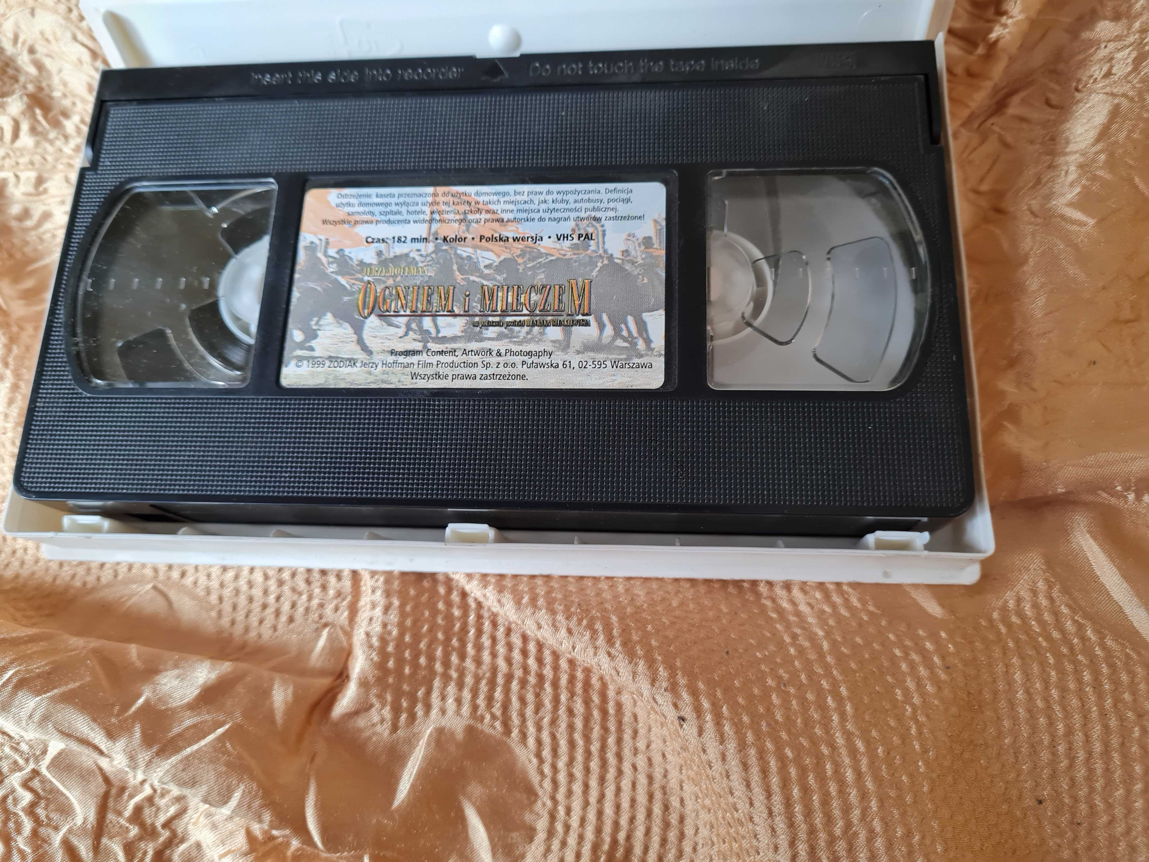 Ogniem i mieczem kaseta VHS