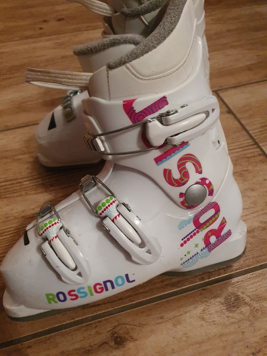 Zestaw narty 116 i buty narciarskie 225mm (34)