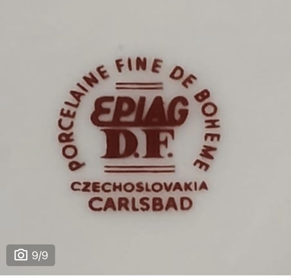 Кофейный сервиз, Чехословакия , Богемия , Carlsbad