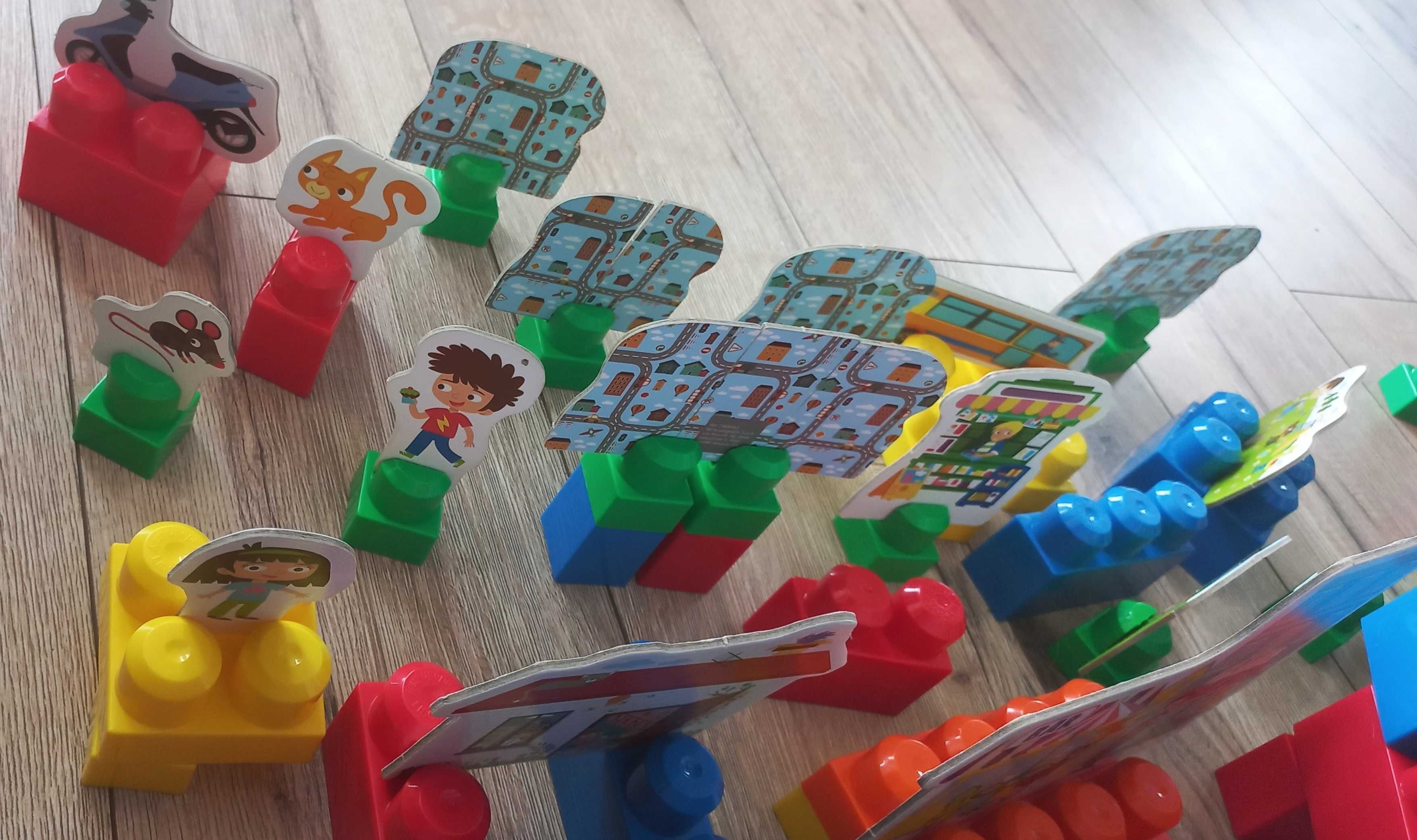 Klocki konstrukcyjne Carotina baby blocks 12m+ miasto