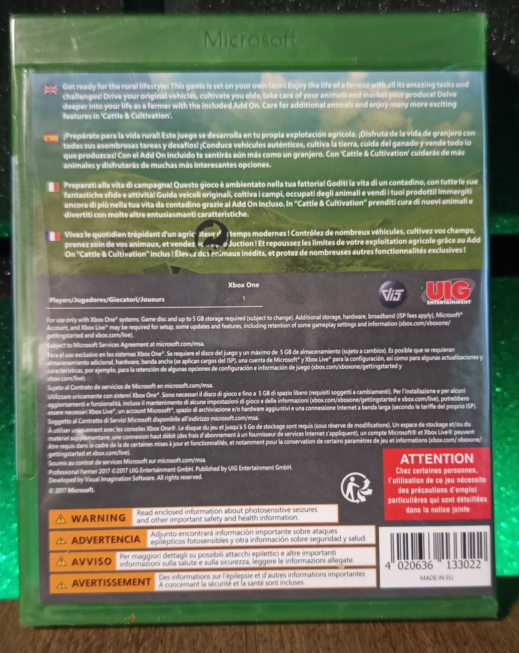 Professional Farmer 2017 Xbox One S / Series X - symulator farmy