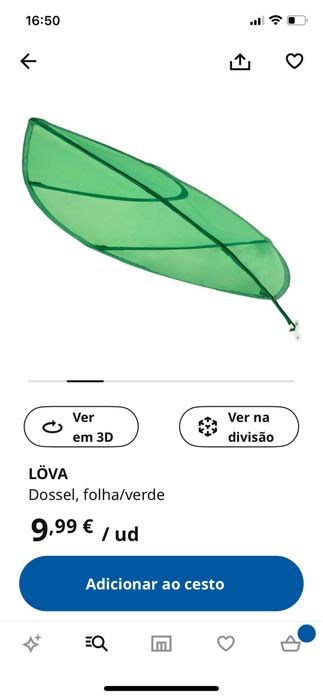 Dossel para cama de crianca