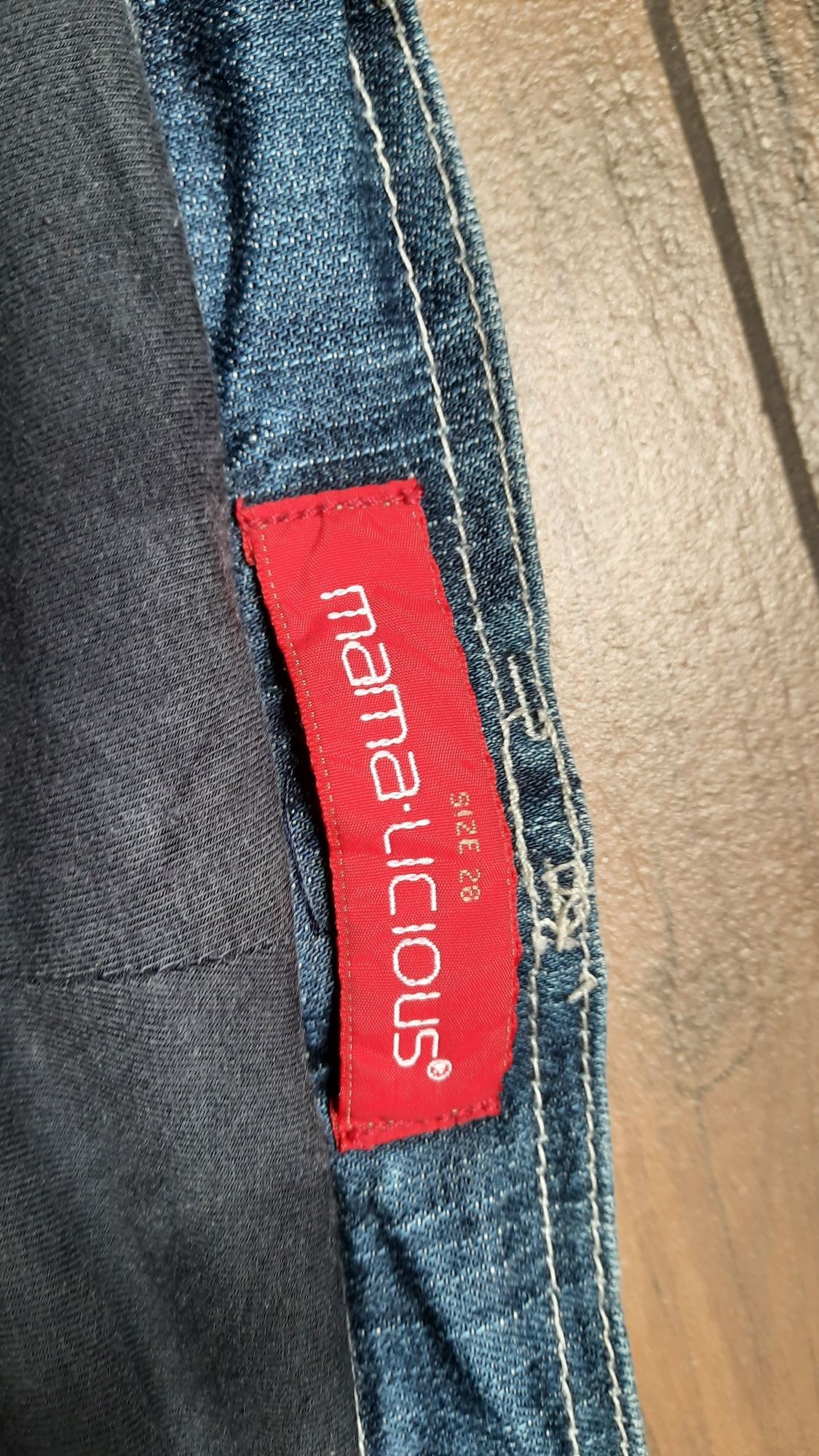 Spodnie jeansowe ciążowe roz L/Xl