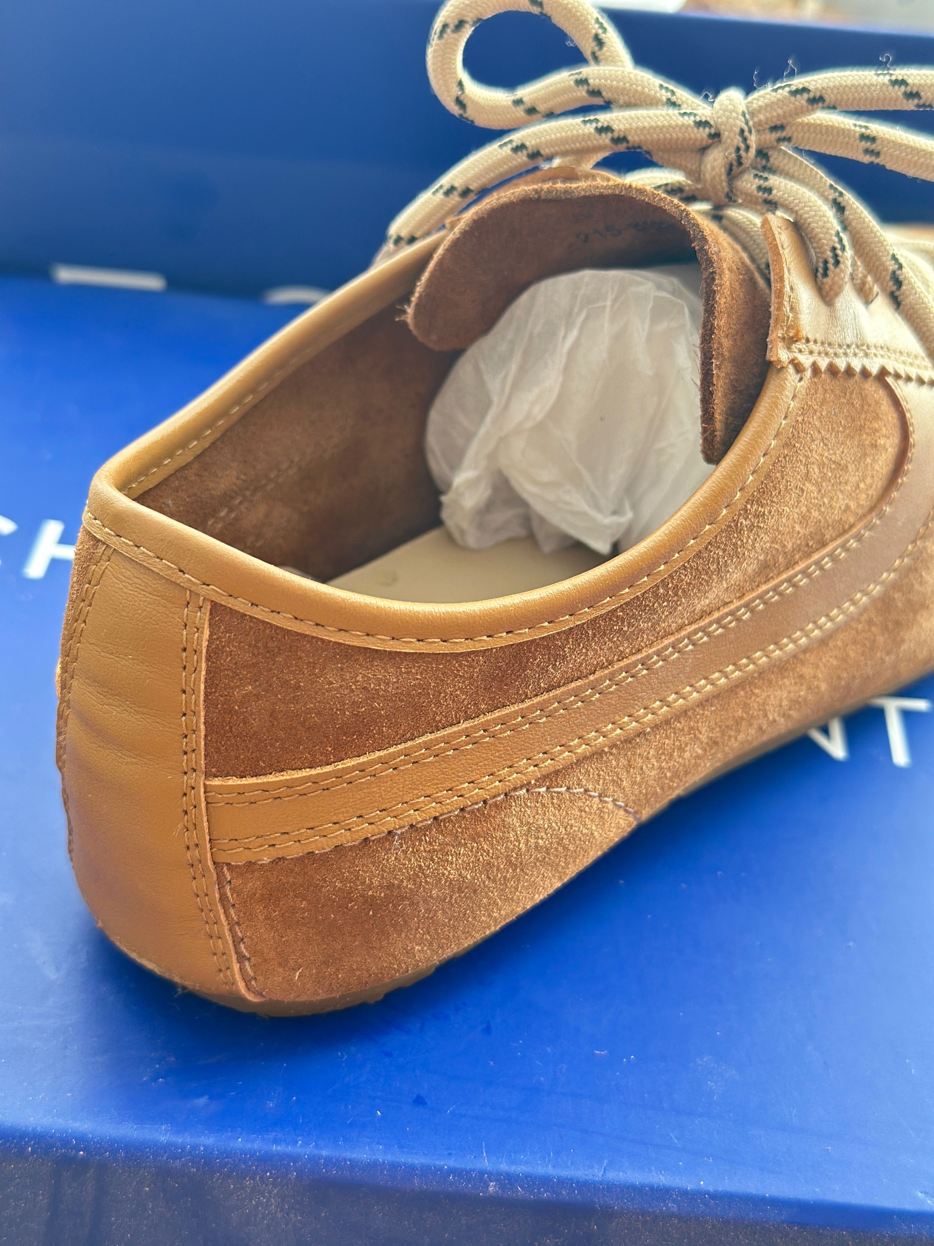 Кеди Cher17 Intertop, шкіряні, карамельні