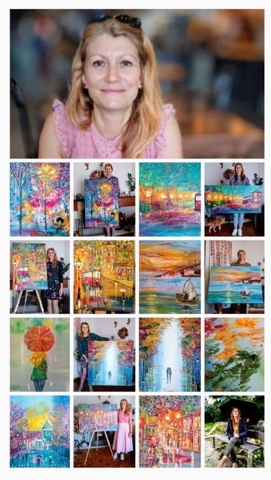 Óleo sobre tela, original, 80cmx80cm