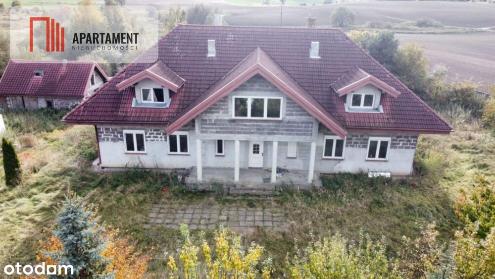 Duży dom z potencjałem na motel,2 ha działki, staw