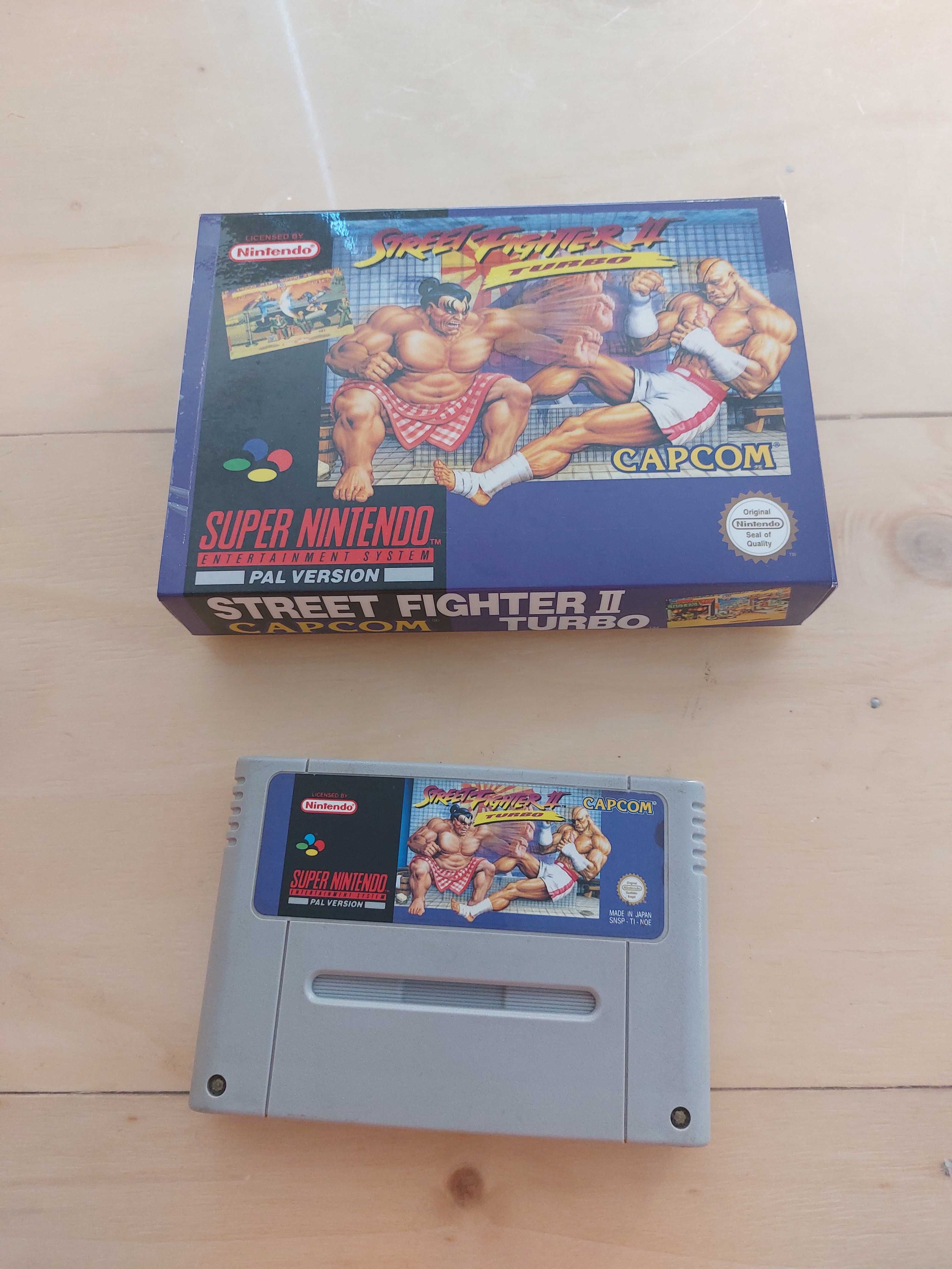 Jogo super nintendo street fighter turbo II