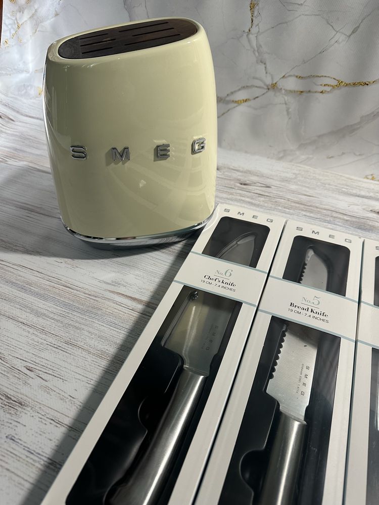 Набор Кухонных Ножей Smeg