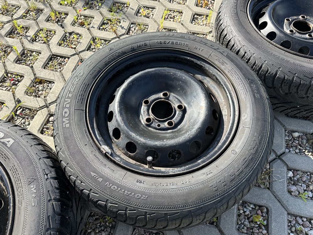 Koła do VOLVO S60 I  Felgi + opony zimowe Fulda MONTERO 2, 195/65 R15