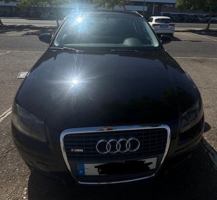 Audi A3 2.0 TDI, S line, Cx automatica DSG, 227 mil km, pintura nova