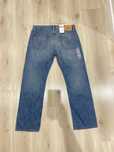 Nowe spodnie Levis męskie 505 błękitne wash straight fit W 36 L 32