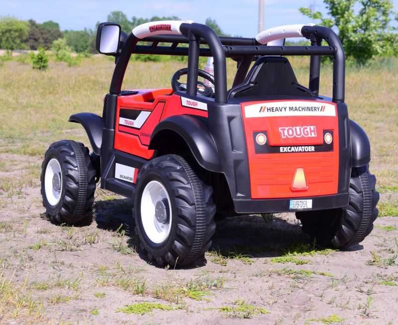 Autko KOPARKA TRAKTOR NA AKUMULATOR dla dzieci pojazd zabawka pilot