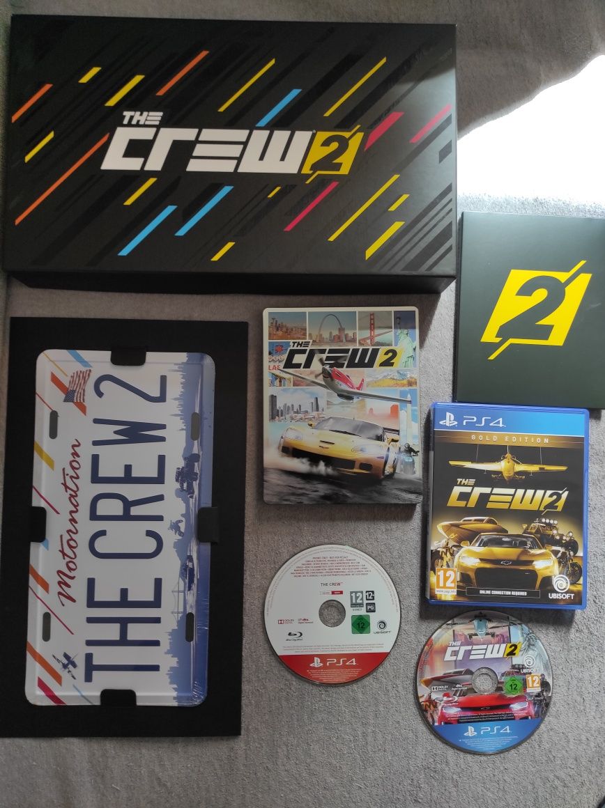 The Crew 2 Motor Edition + The Crew PS4, PlayStation 4