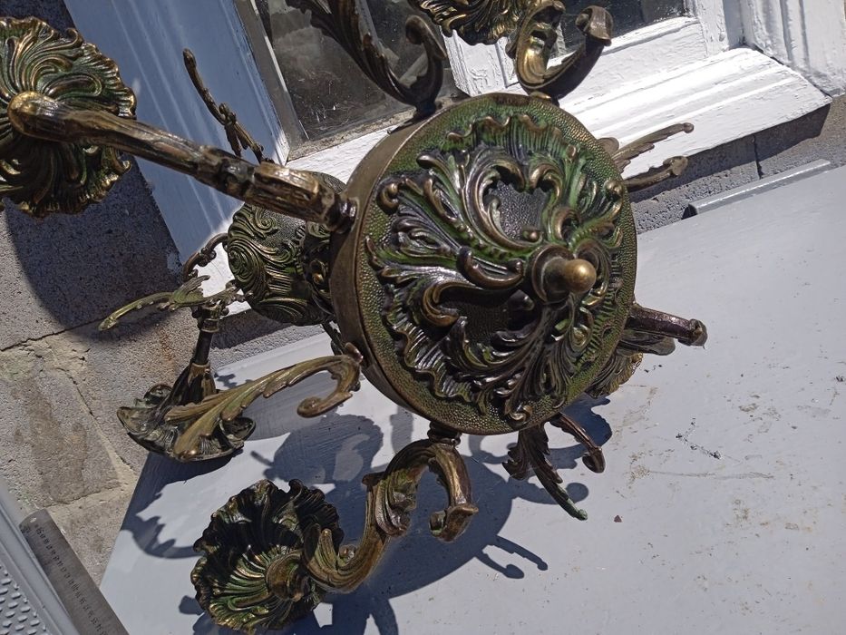 продам люстра под бронзу  СССР