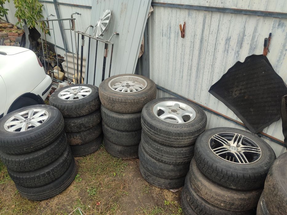 Резина диски титаны r13 r14 запаски