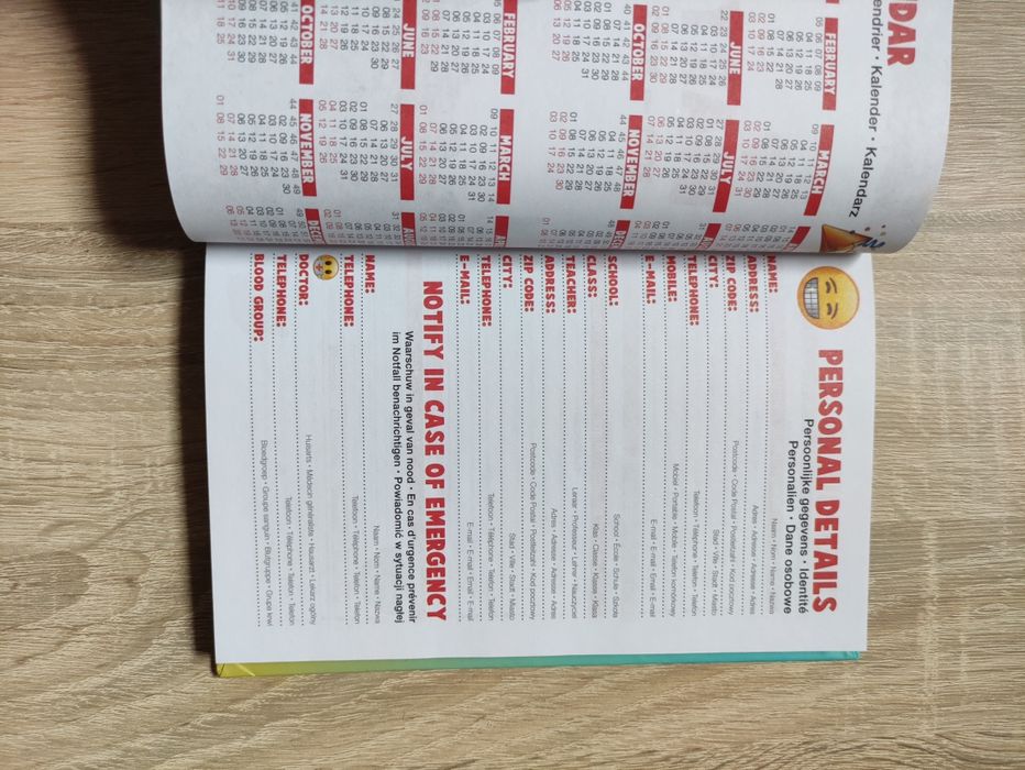 Książka notes kalendarz notatnik ' I feel Good vibes