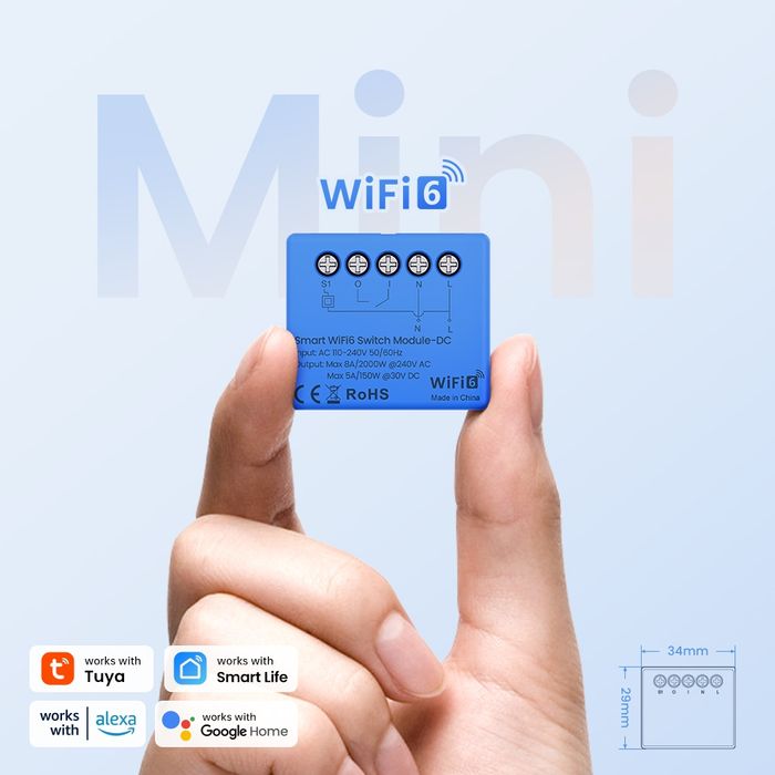 Розумне реле wifi/Zigbee сухий контакт