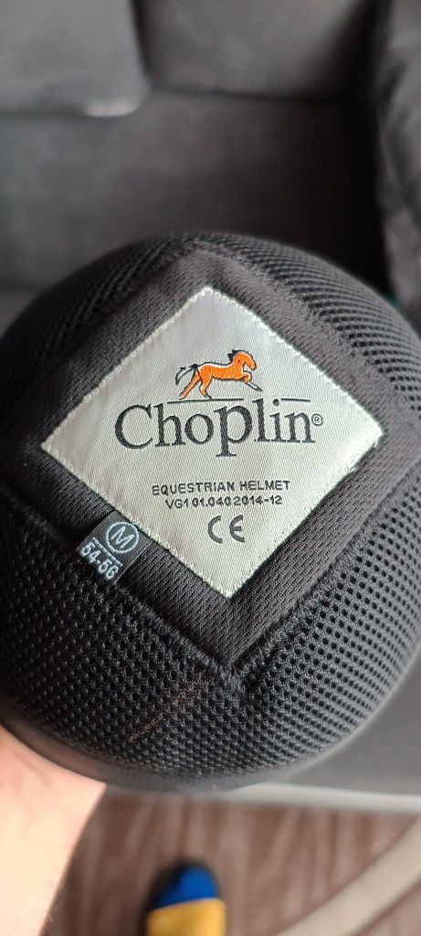 Kask jeździecki Choplin r.M