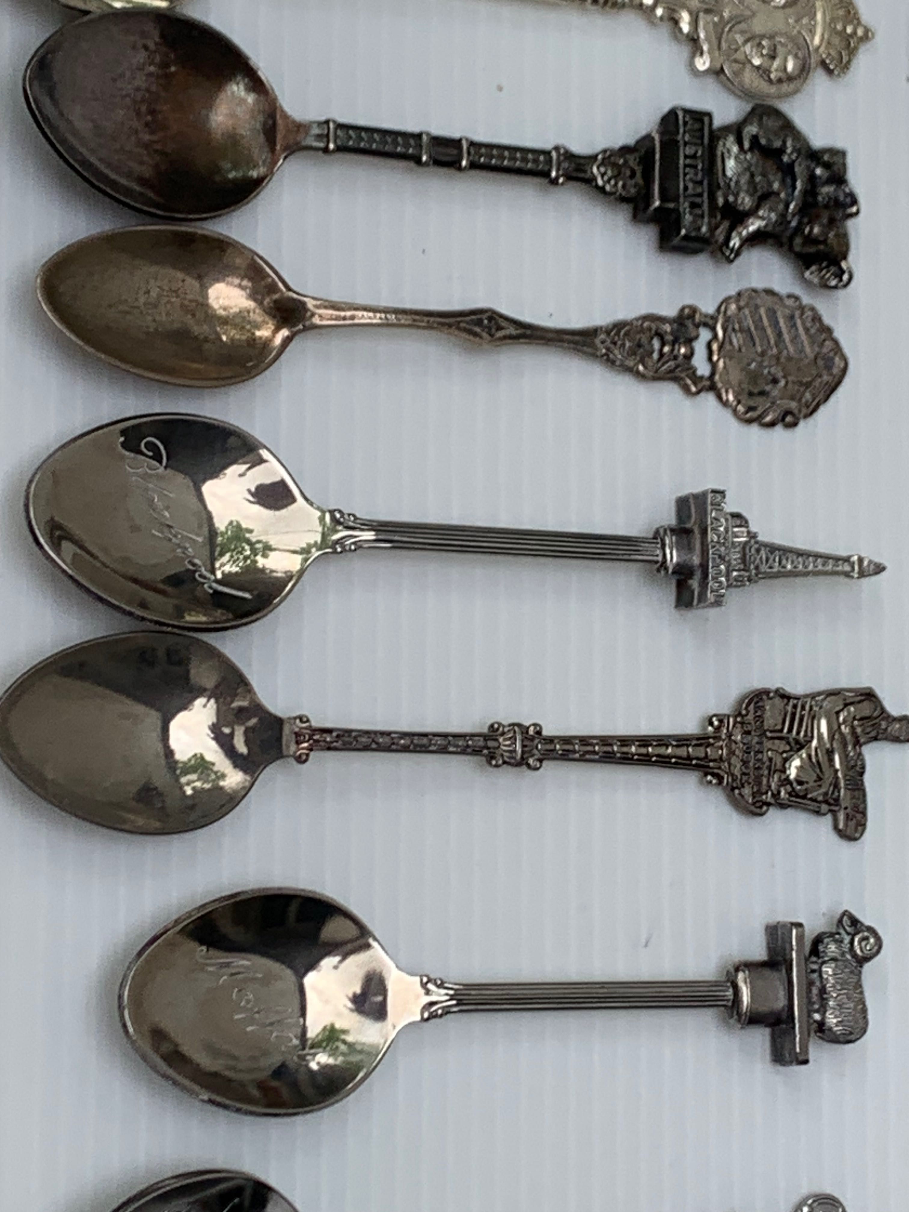 Lote colheres de coleção , lembrança , Souvenir