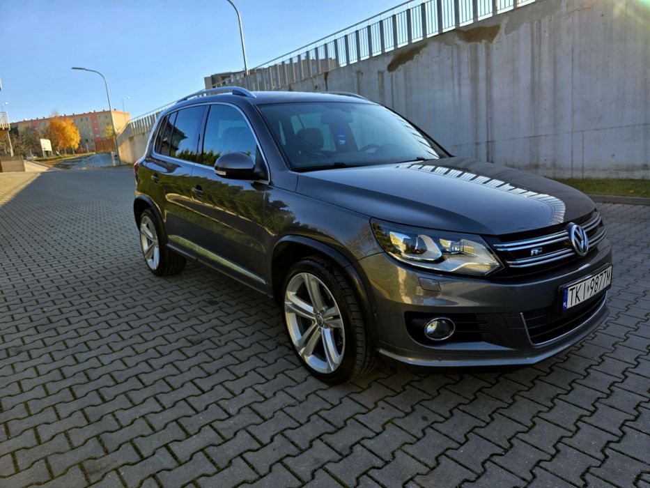 VW Tiguan R-line  2 kpl kół, Alu 19,Panorama, Kamera,webasto