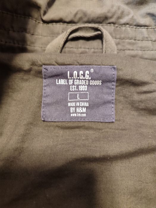 Чоловіча куртка-карго (M-65) L.O.G.G. by H&M