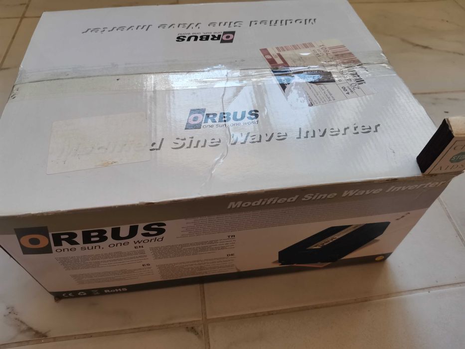 Інвертор ORBUS ORMS2500 справжніх чесних 2500 Вт 12 В 220 В новий