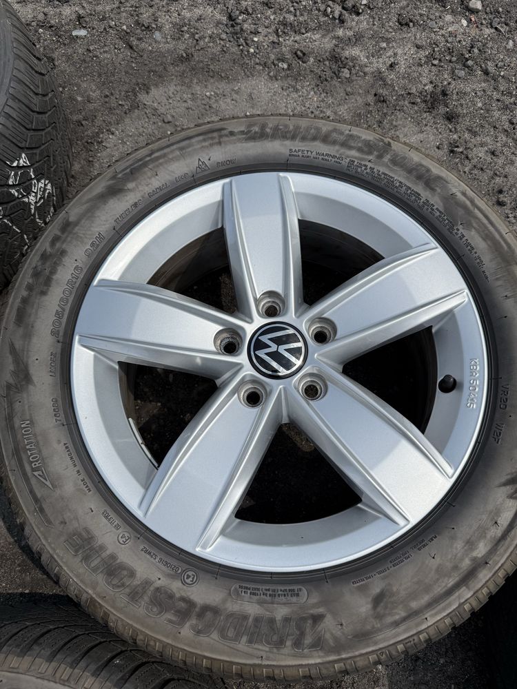 Felgi aluminiowe 5x112 16x6j et43 Vw Skoda Seat Audi