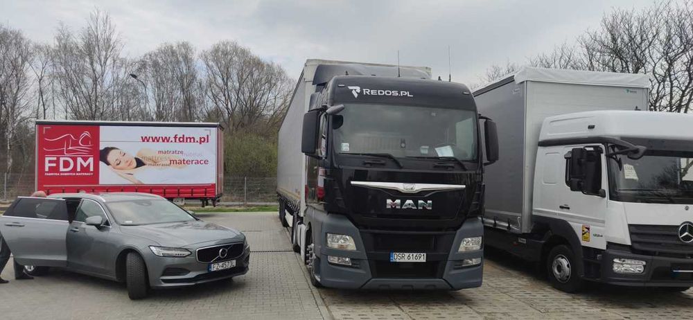 MAN TGX 18.460 XLX MEGA 2016 low deck zestaw z naczepą WIELTON 2014